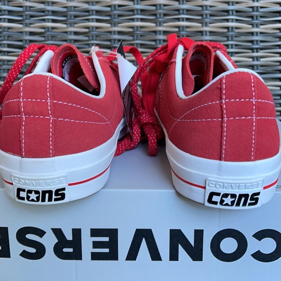 Converse One Star Pro OX University Red/White MEN`S - Picture 14 of 16
